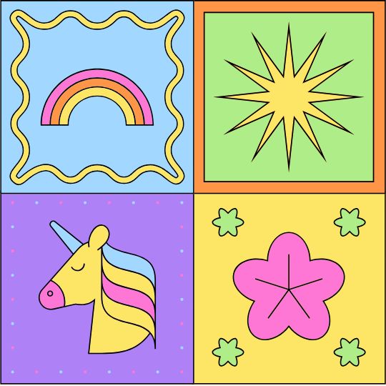 Rainbow Hour - Vocabulary Bingo