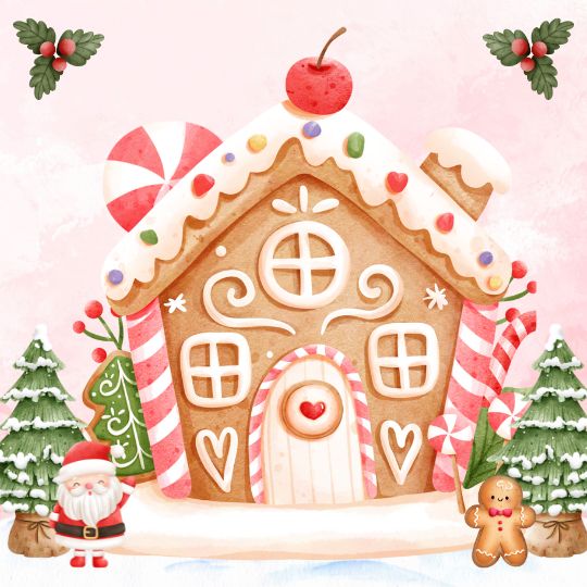 Teen Time - Gingerbread Houses!