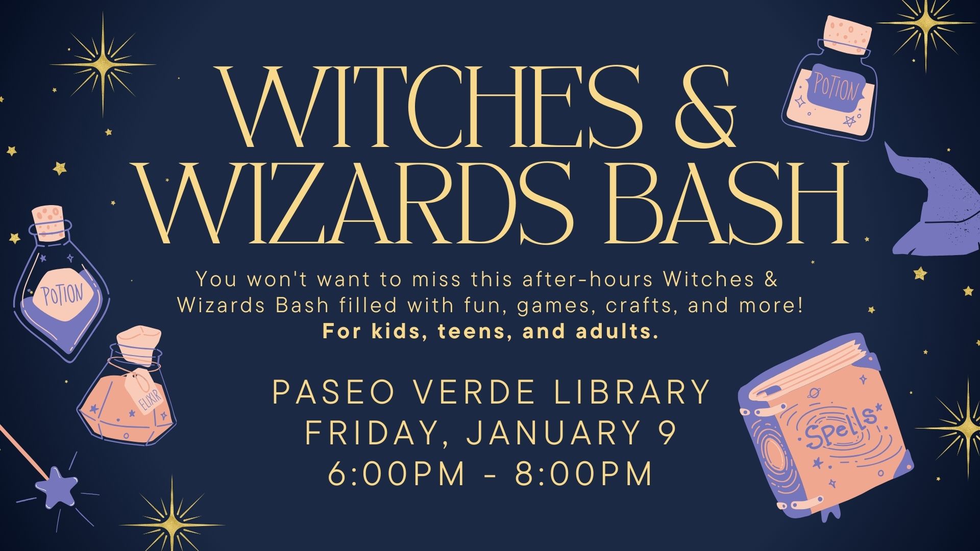 Witches & Wizards Bash