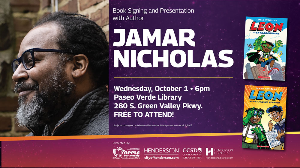Apple Author Visit - Jamar Nicholas